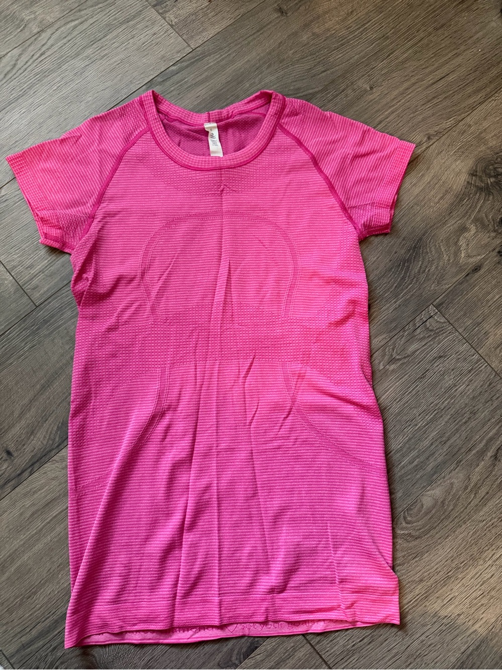 lululemon athletica Hot Pink Performance Tee